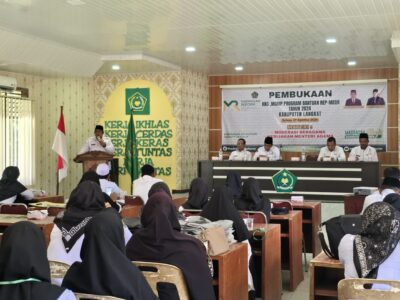 Kakan Kemenag Resmi Buka Kegiatan KKG & MGMP Kabupaten Langkat