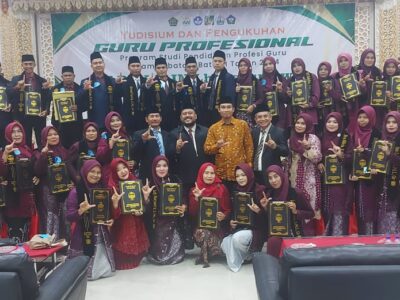 Kemenag Langkat Hadir Yudisium dan Pengukuhan Guru  PPG Pendidikan Agama Islam Batch 1 Tahun 2024